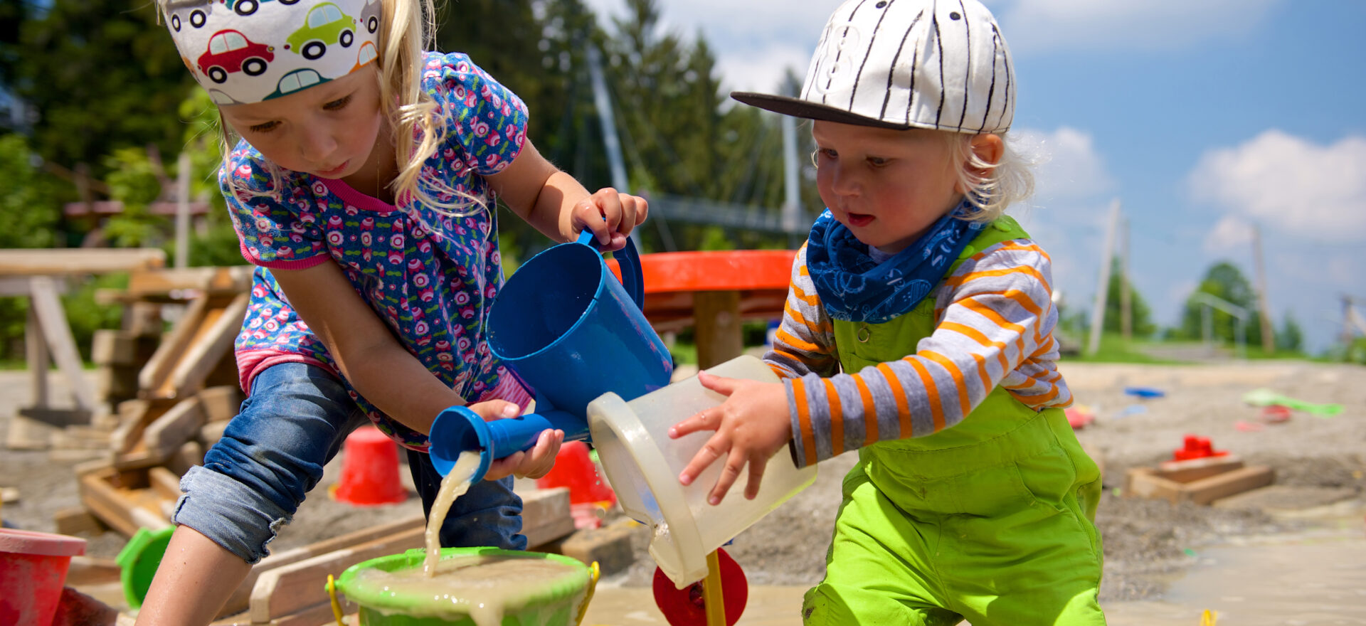 Wasserspielplatz