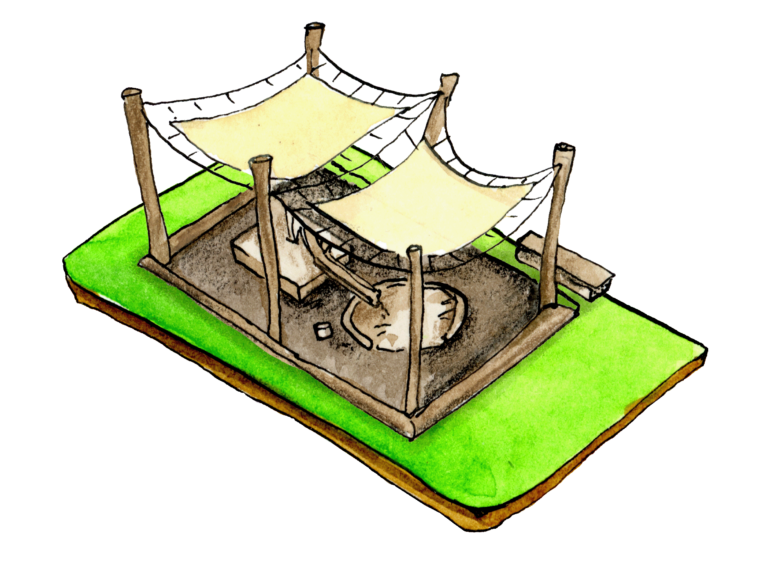 Illustration Wasserspielplatz