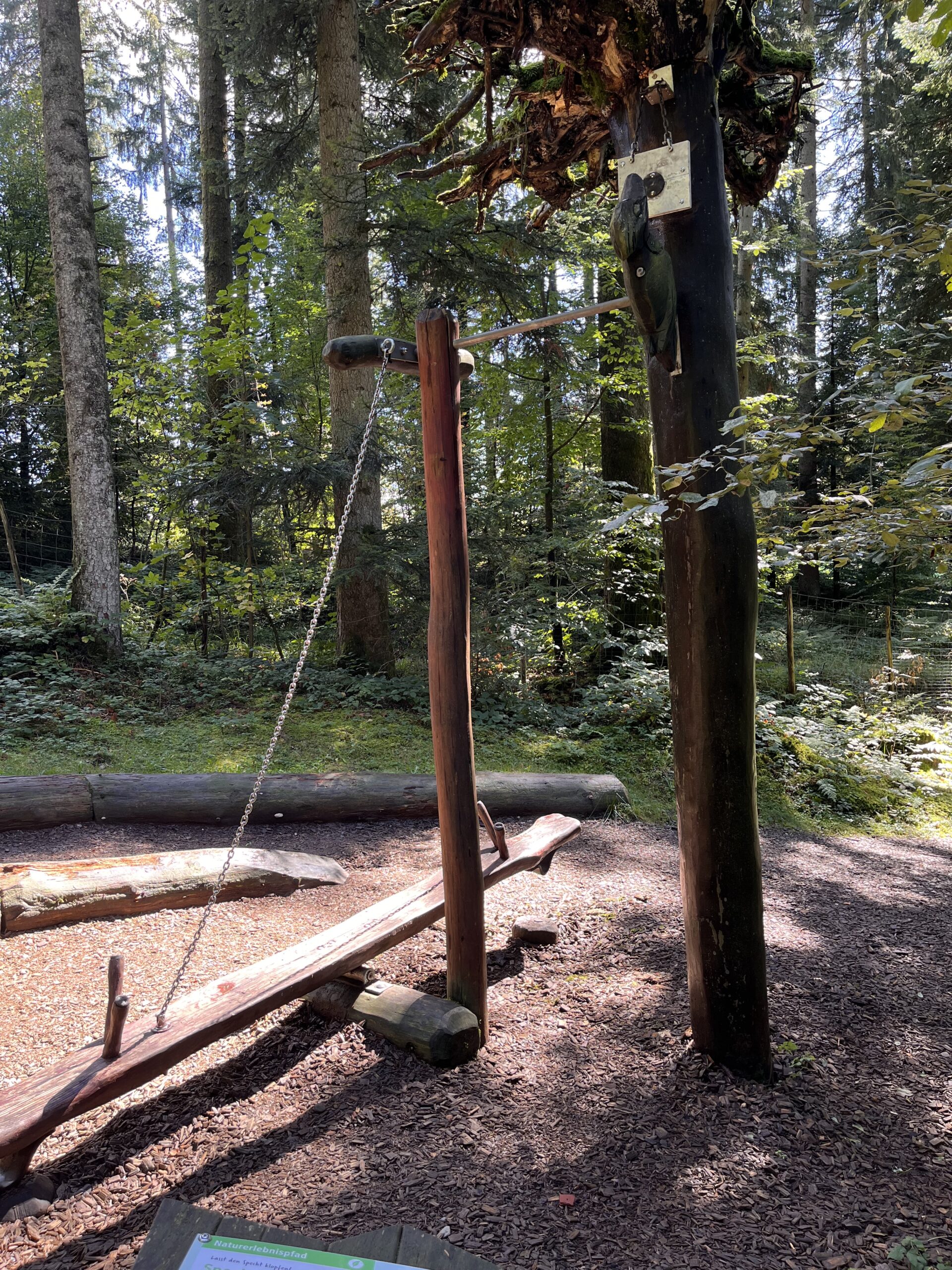 Woodpecker See-saw