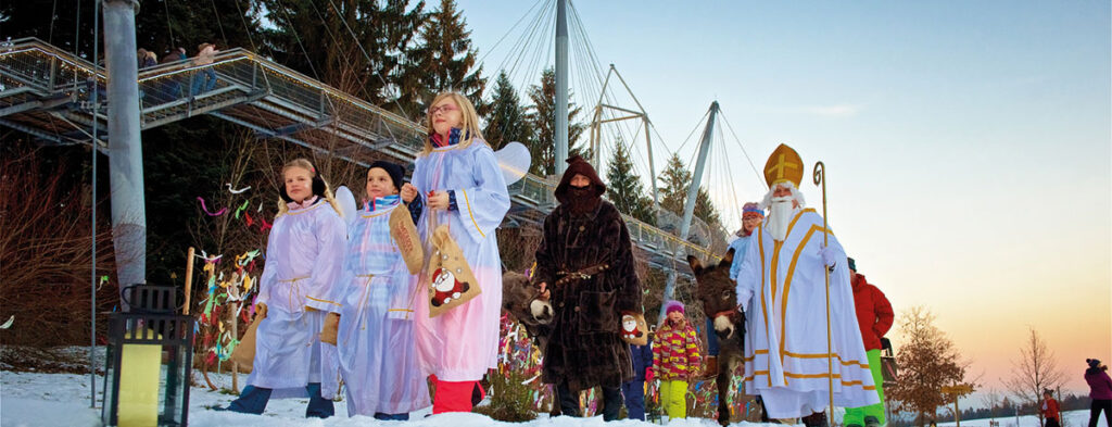 Waldweihnacht mit Nikolo